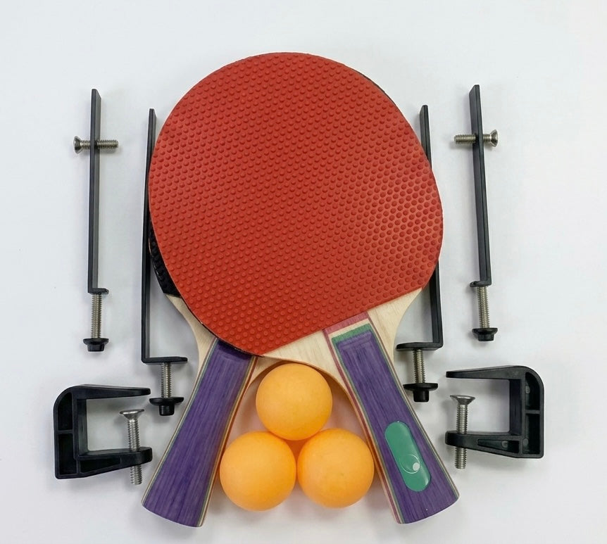 TABLE TENNIS RACKET WITH NET 7MM