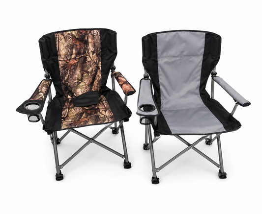 heavy-duty  folding camping chair water proof with built in cup holder and storage bag