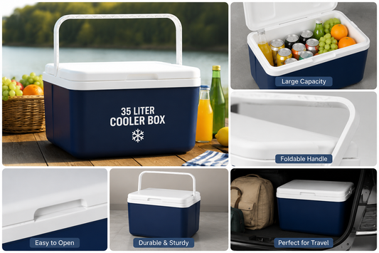 35Liter Insulated Cooler Box