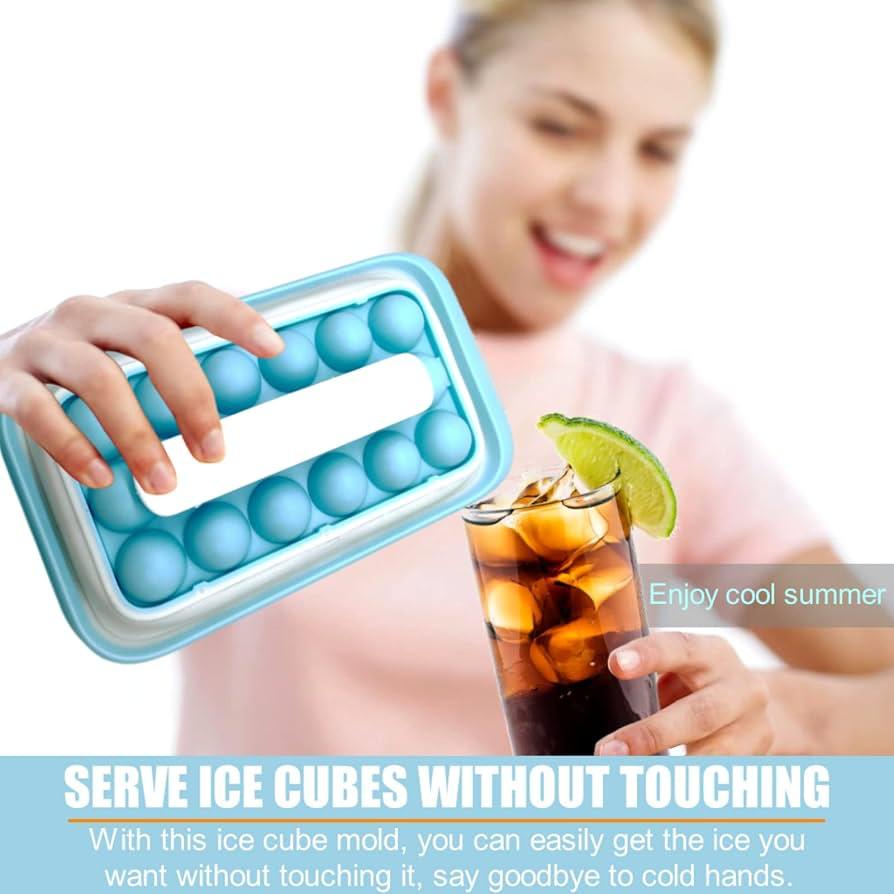 18 ice cubes Ice trays for freezer
